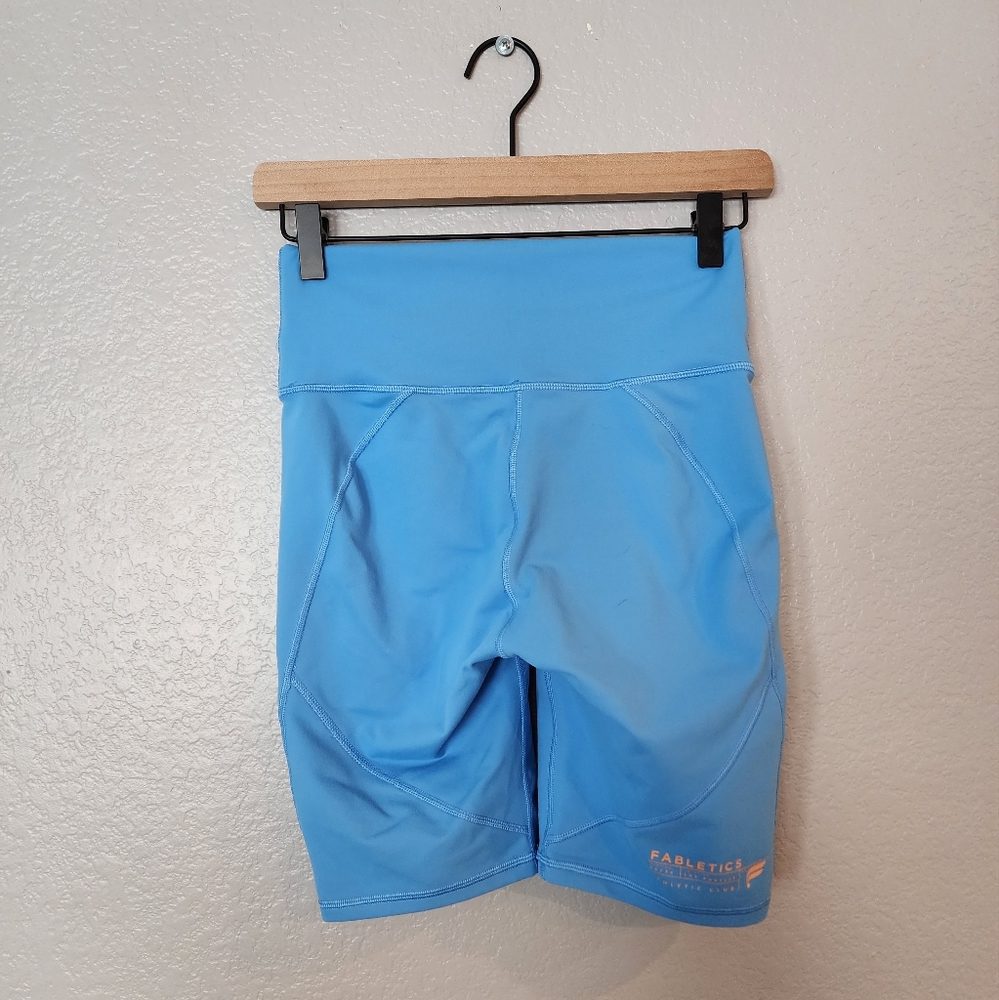 Fabletics Defined Powerhold High Waisted Bike Shorts - Picture 6 of 7